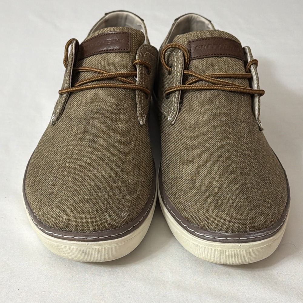 SKECHERS 64925 Relaxed fit gel infused memory foam mens Size 12 casual shoes Fit - Picture 2 of 16